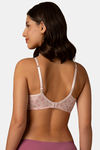 Every de by Amante Padded Non Wired Full Coverage T-Shirt Bra - Pink Floral Print — thumbnail 3